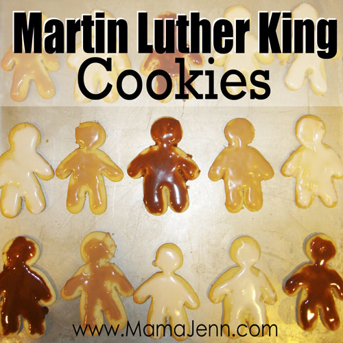 Martin Luther King Cookies