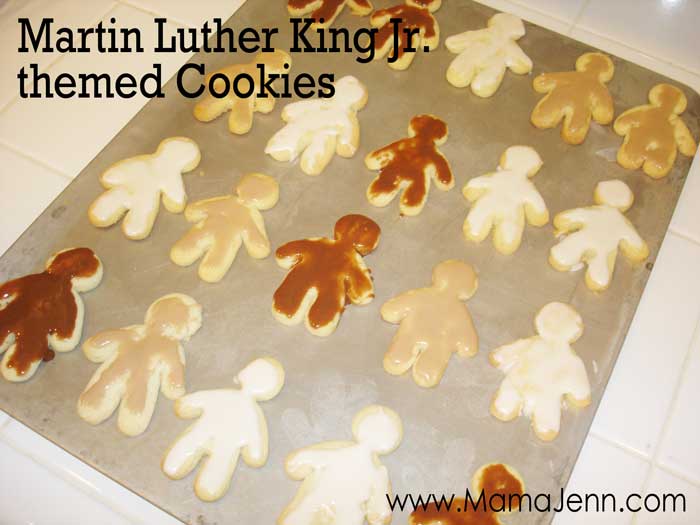 Martin Luther King Jr themed Cookies