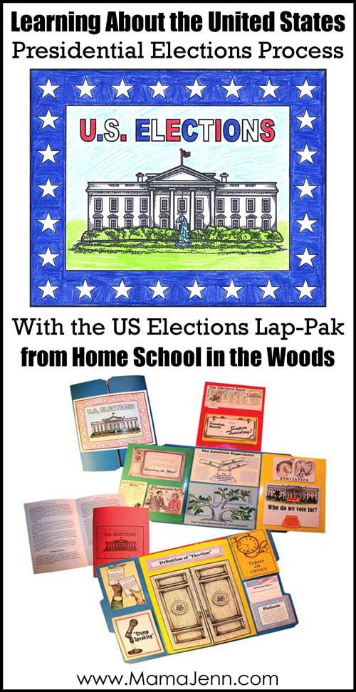 United States Elections Lapbook: Learning About the Elections Process