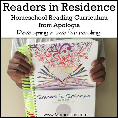 Readers in Residence Apologia Homeschool Reading Curriculum