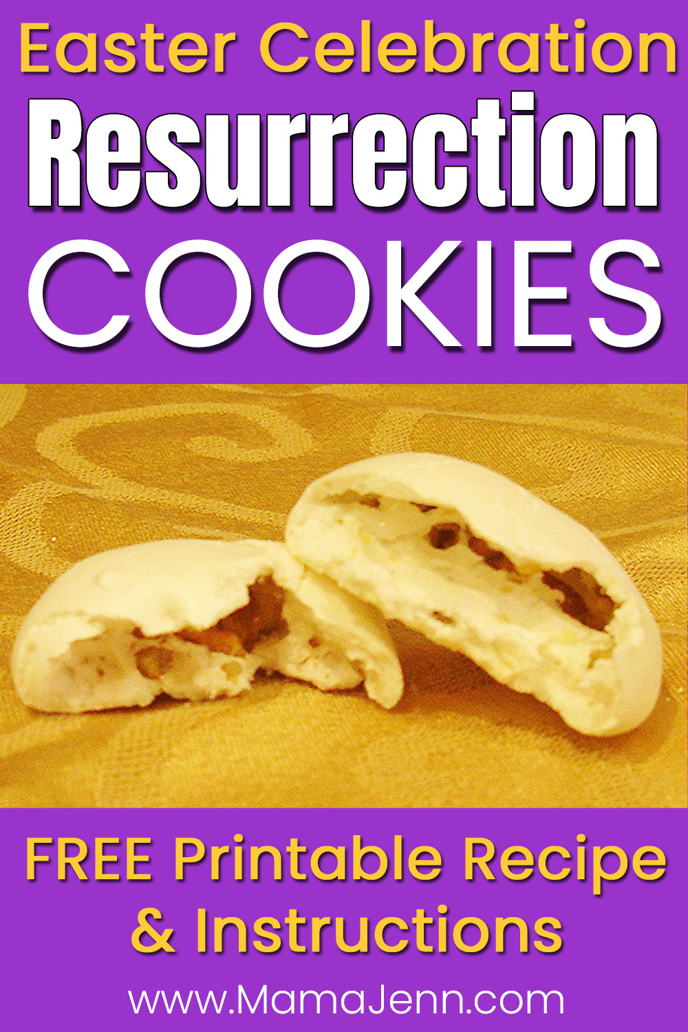 Easter Celebration Resurrection Cookies Recipe