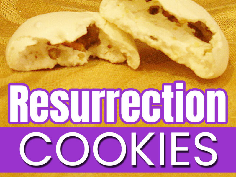 Resurrection Cookies FREE Printable Recipe
