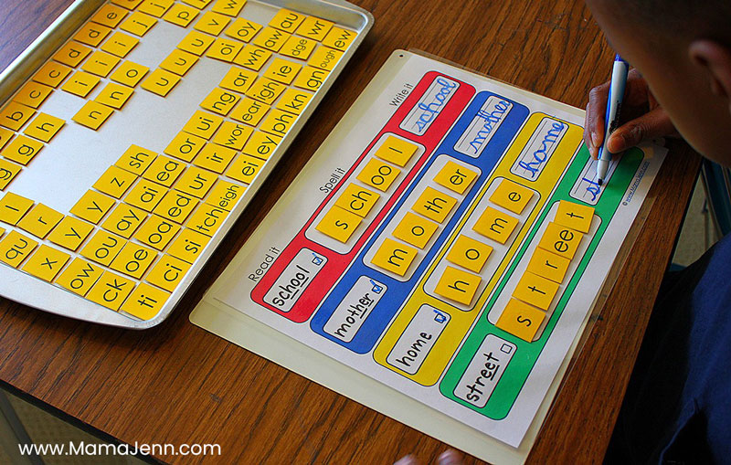 Read It. Spell It. Write It. Spelling Activity for Kids
