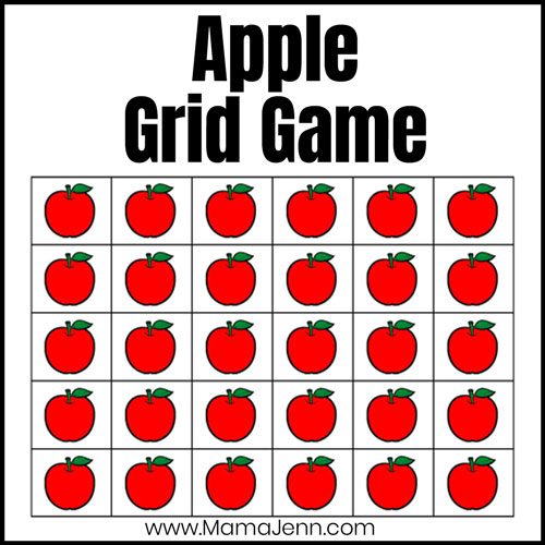 apple grid game