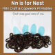 MFW Kindergarten Craft Copywork Nn Nest