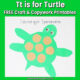 MFW Kindergarten Craft Copywork Tt Turtle