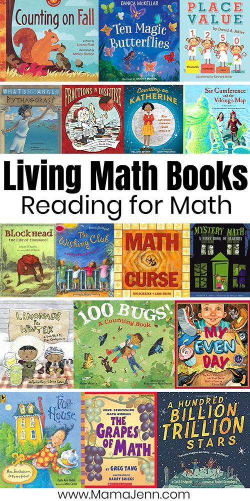 Living Math Books Reading for Math