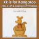 MFW Kindergarten Craft Copywork Kk Kangaroo