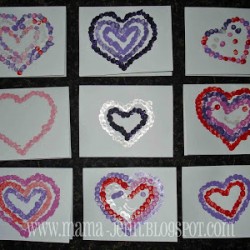 Heart Valentine's {eraser dot style}