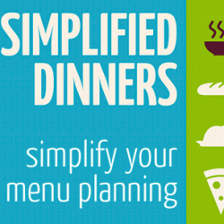 Simplified Dinners eBook {Review & Giveaway}