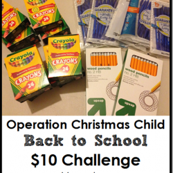 Operation Christmas Child Challenge
