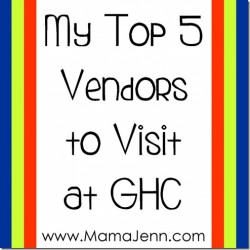My Top Five Vendors to Visit at GHC