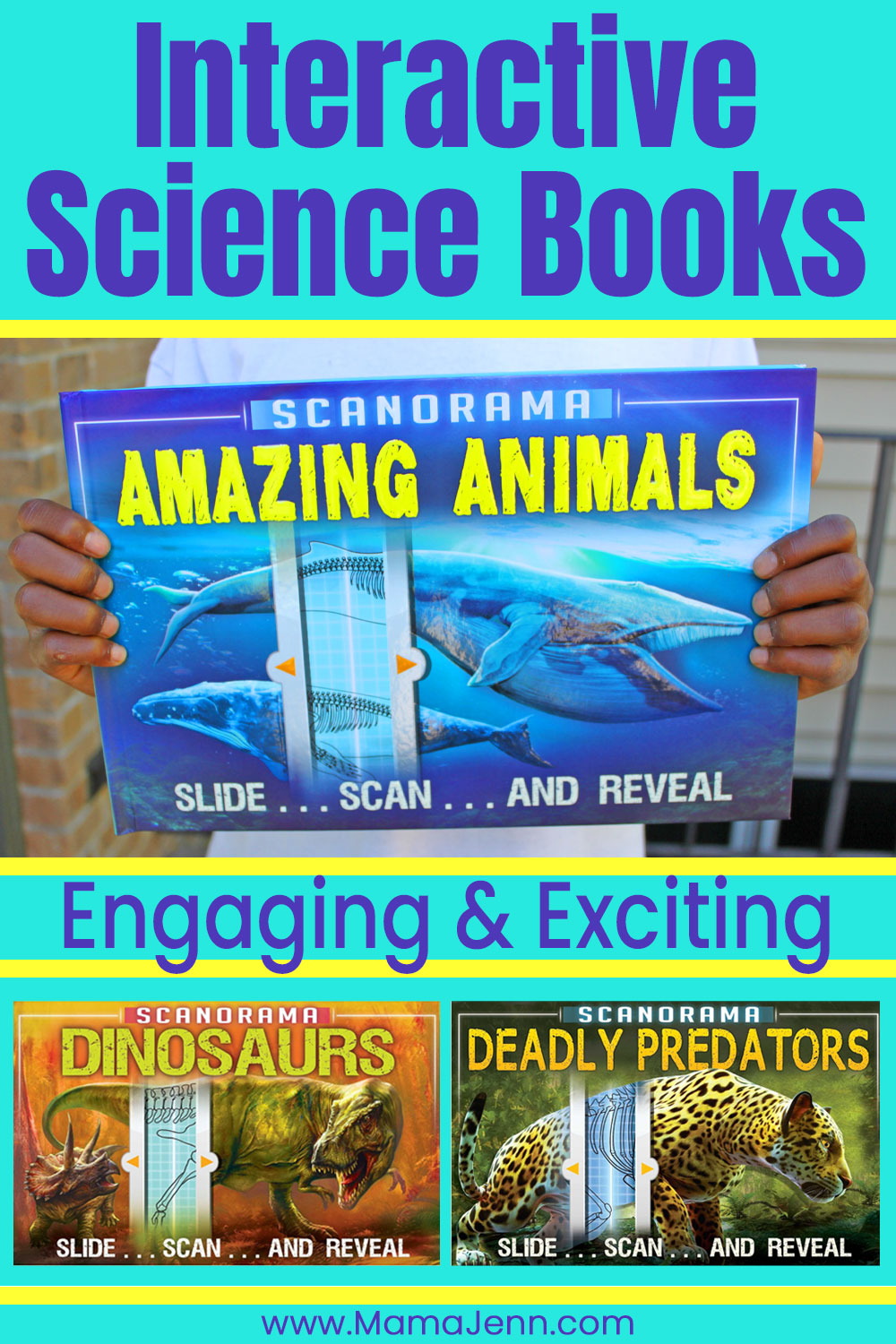 Scanorama Interactive Science Book Series for Kids