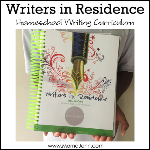 Writers in Residence Apologia Homeschool Writing Curriculum