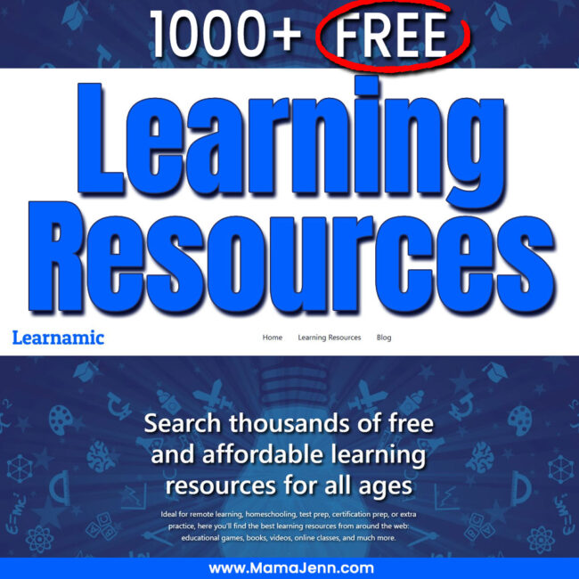 Learnamic FREE Learning Resources