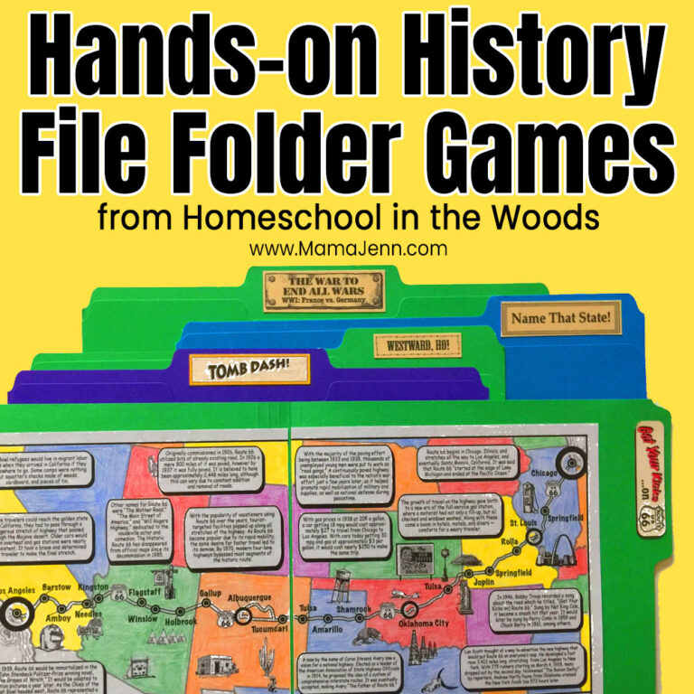 Hands On History File Folder Games