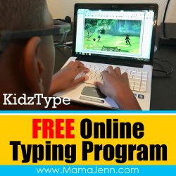 KidzType: FREE Online Typing Program