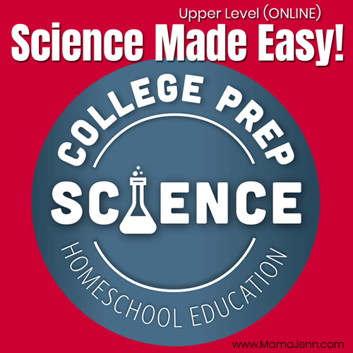 College Prep Science Homeschool Education logo with text overlay Science Made Easy