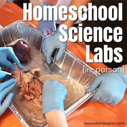 Biology lab dissection with text overlap Homeschool Science Labs