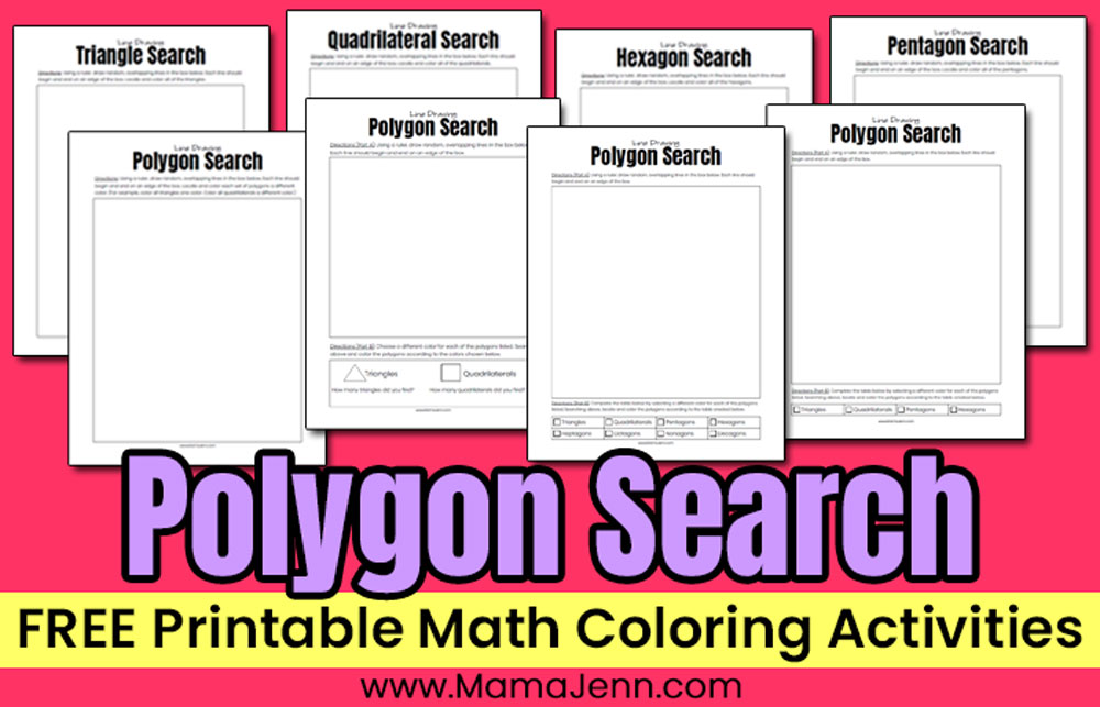 Polygon Search Activity Pages