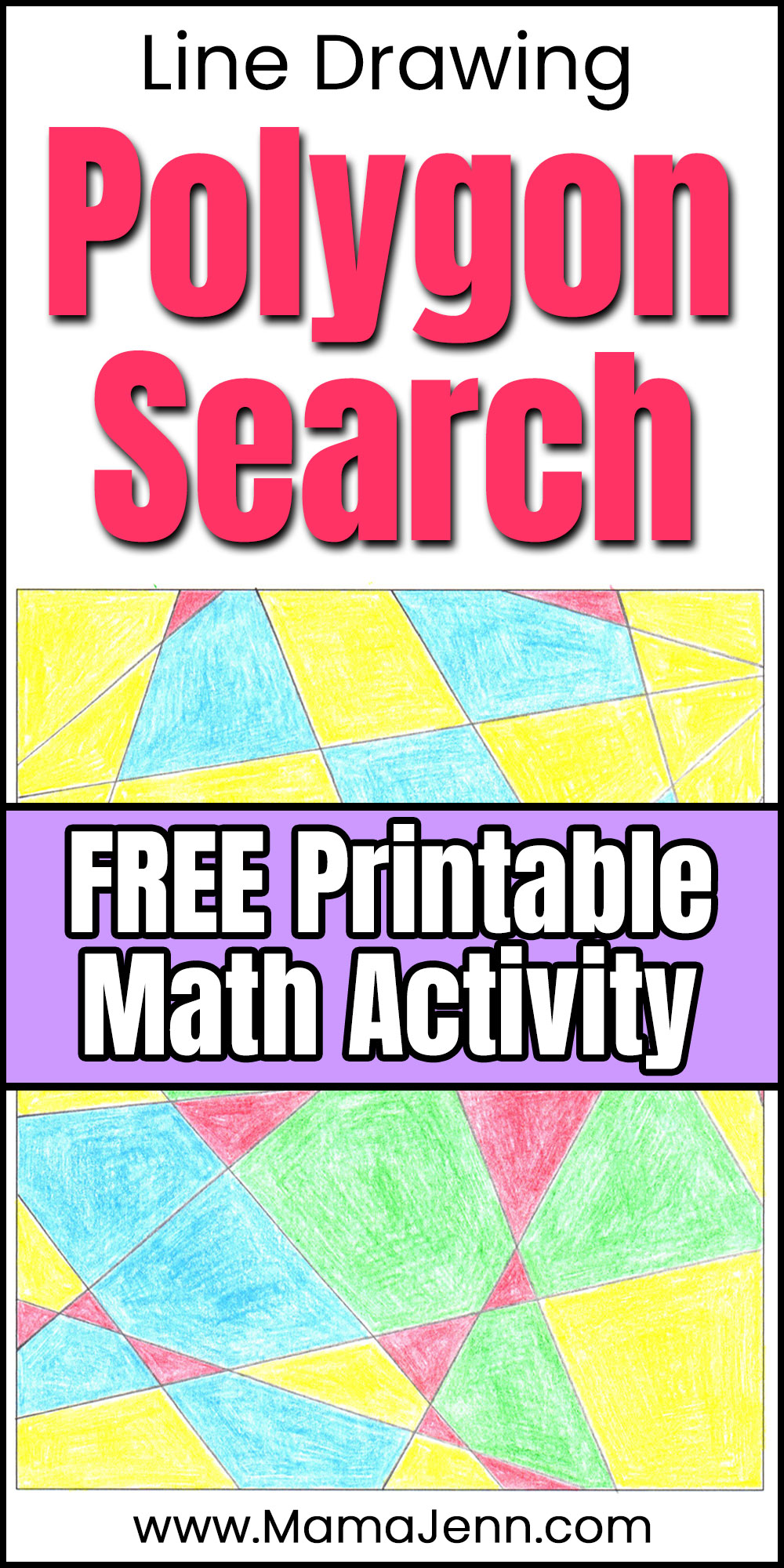 Polygon Search Printable Math