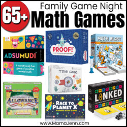 Family Game Night Math Games