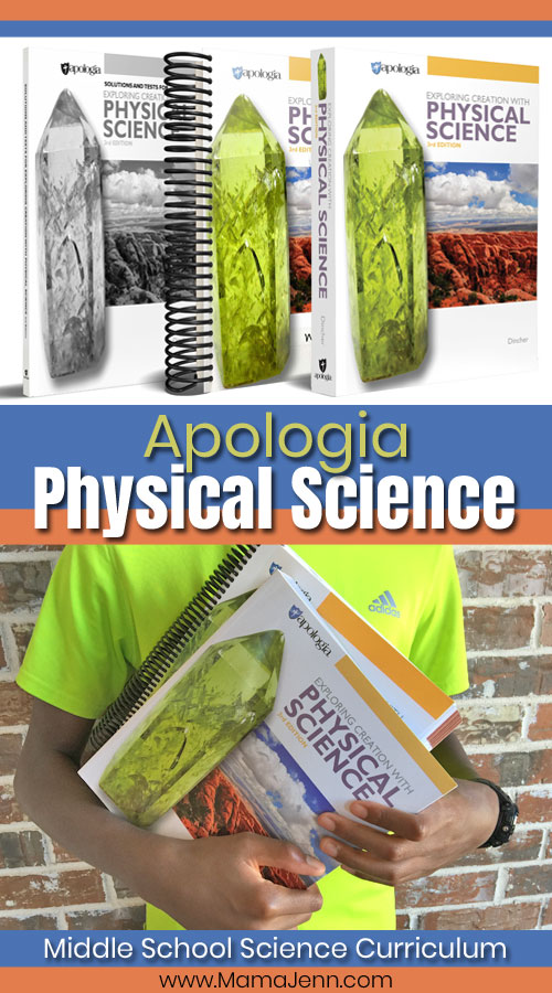 Apologia Physical Science Homeschool Curriculum for Middle Schoolers