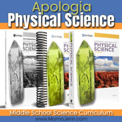 Apologia Middle School Physical Science Curriculum