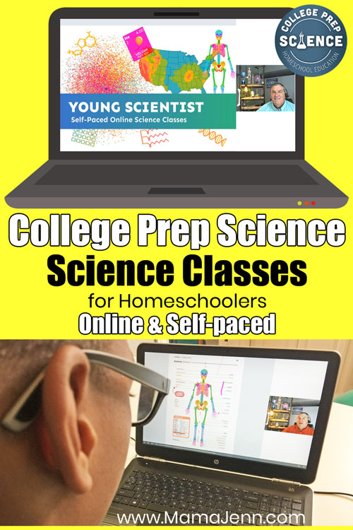 College Prep Science Online Self-paced Homeschool Classes