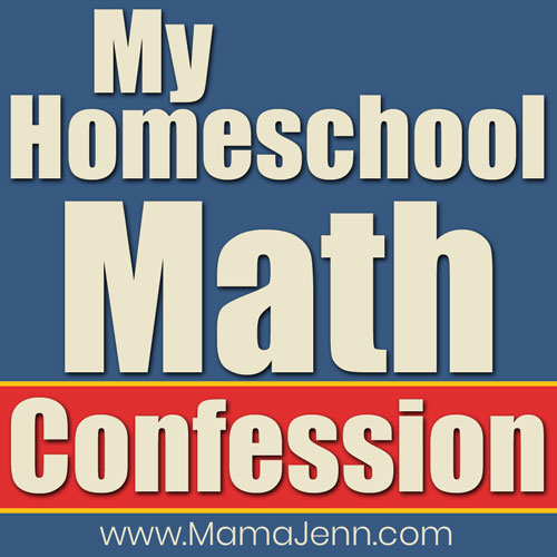 Homeschool Math Confession