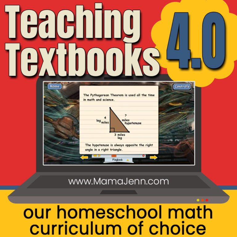 Teaching Textbooks Homeschool Math