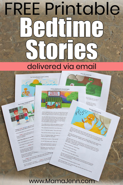 FREE Printable Bedtime Stories