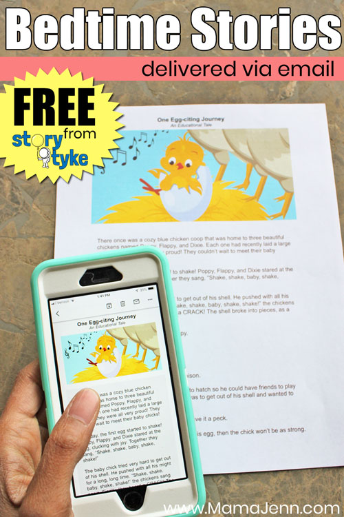 Story Tyke FREE Bedtime Stories via Email