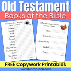 Old Testament Copywork