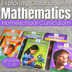 Apologia Exploring Creation with Mathematics