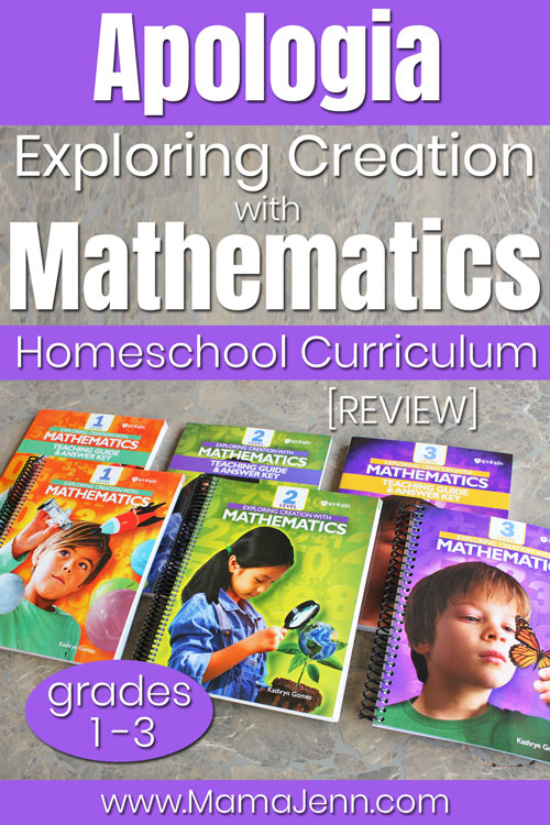 Apologia Exploring Creation with Mathematics Homeschool Curriculum Review