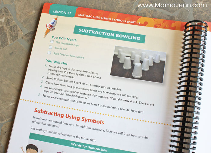 Apologia Exploring Creation with Mathematics Subtraction Bowling