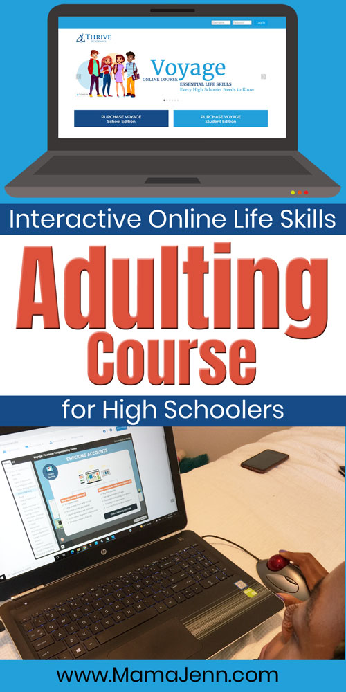 Voyage High School Life Skills Adulting Course