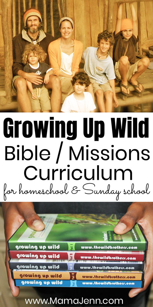 Growing Up Wild Missions Bible Curriculum