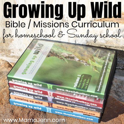 Growing Up Wild Missions Curriculum