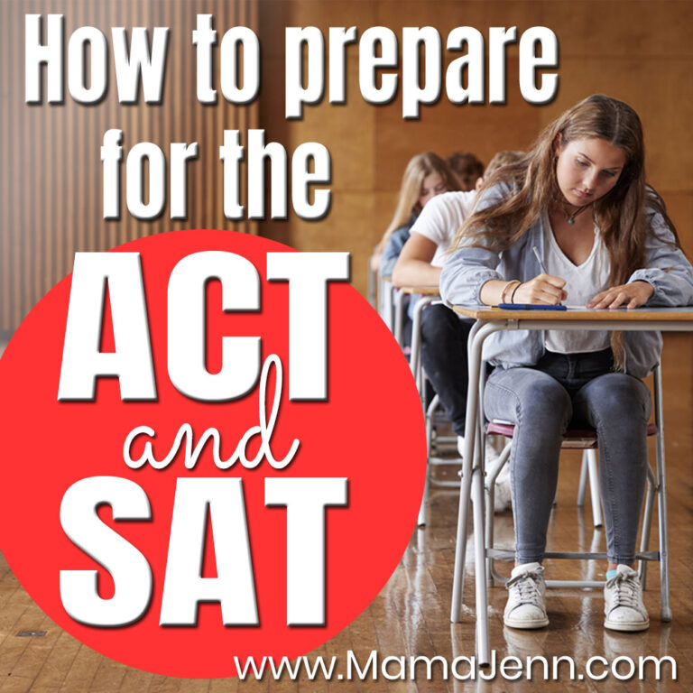 How to Prepare Your Homeschooler for the ACT & SAT
