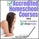 Accredited Homeschool Courses for Homeschoolers