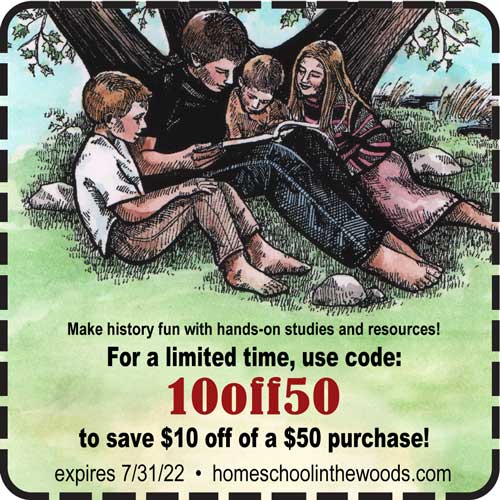 Home School in the Woods Coupon