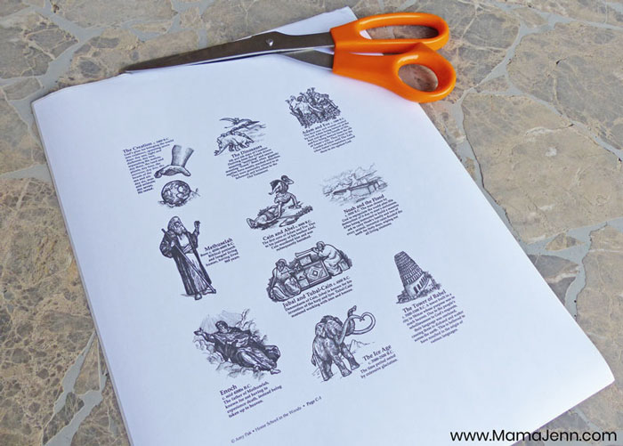 Printable History Timeline Figures Page