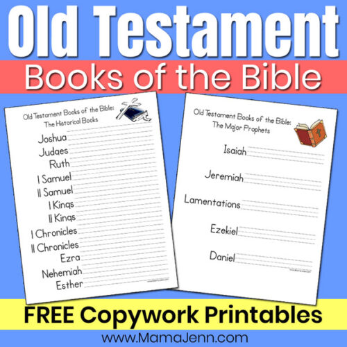 Old Testament Bible Copywork