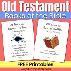 Old Testament Books of the Bible Printables