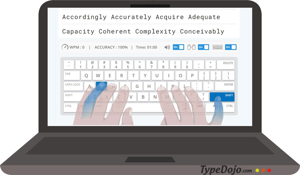 Typedojo English Typing Test