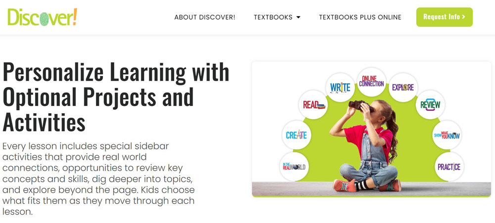 Discover! Curriculum Graphic Description