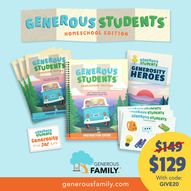 Generous Students Homeschool Curriculum Kit Sale