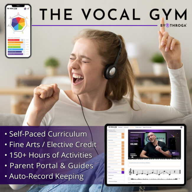 The Vocal Gym by Throga Online Singing Course